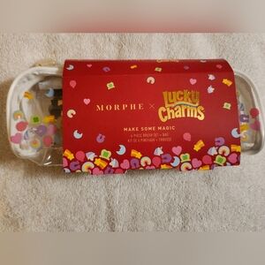 NIB "Morphe x Lucky Charms" Make Some Magic 6 Rainbow Colored Eye Brush Set